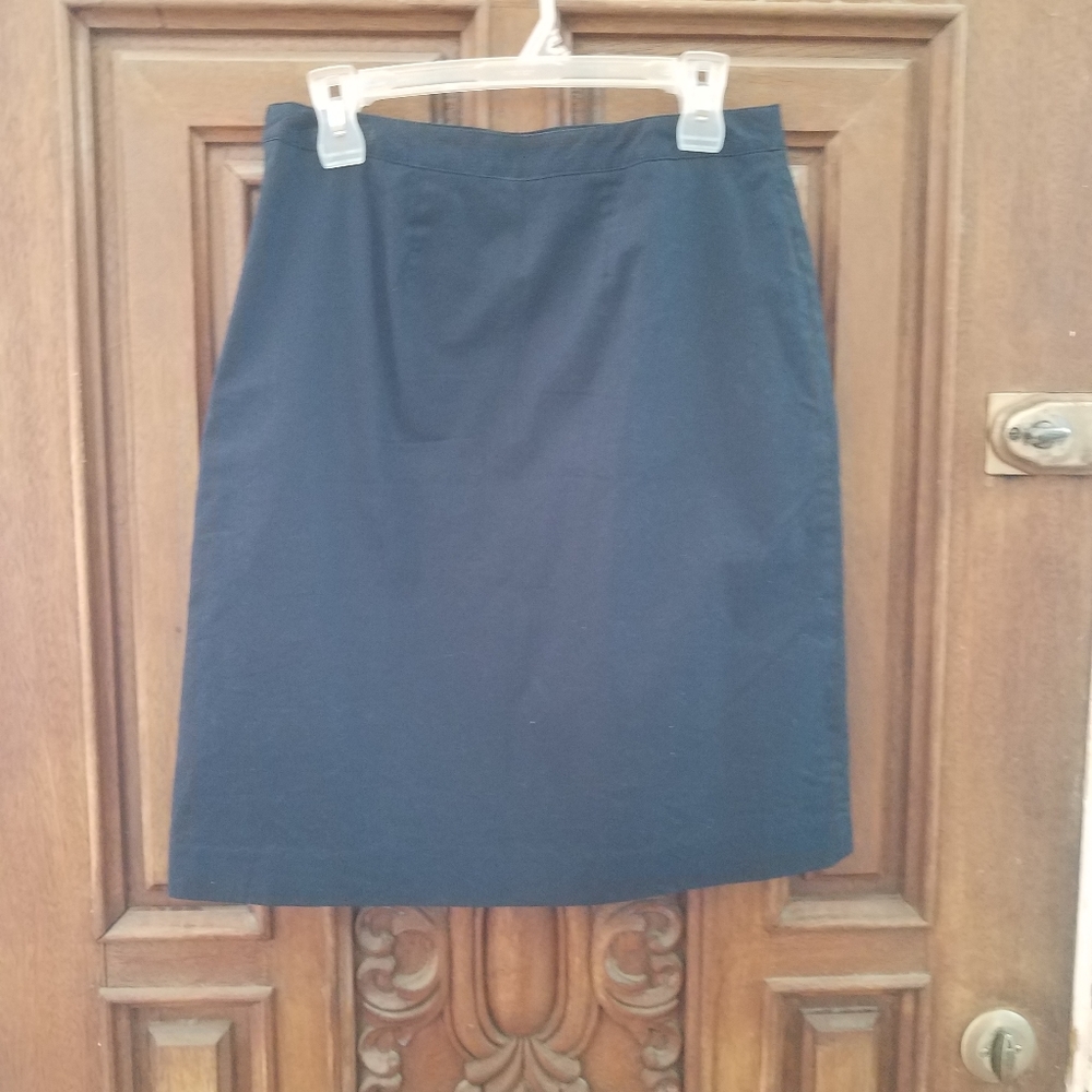Navy blue skirt